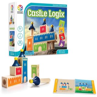 Castle Logix (Smart Games, egyszemélyes logikai játék, 3-8 év)