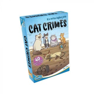 Cat Crimes Zsivány cicák, egyszemélyes logikai játék (8-99 év)
