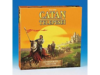 Catan telepesei Lovagok és városok (Piatnik, stratégiai társasjáték, 12-99 év)