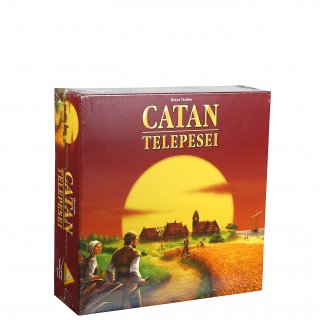 Catan Telepesei (Piatnik, családi, stratégiai társasjáték, 12-99 év)