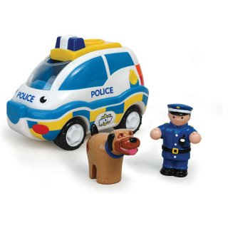Charlie, a rendőrautó (Wow Toys, lendkerekes autó figurákkal, 18 hó-5 év)