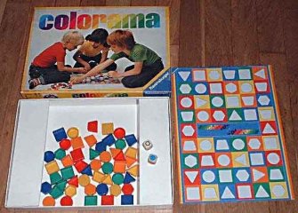Colorama (társasjáték a színekkel és a formákkal, 3-7 év)