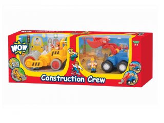 Combo pack Építkezés, Wow Toys autós szerepjáték (2-5 év)