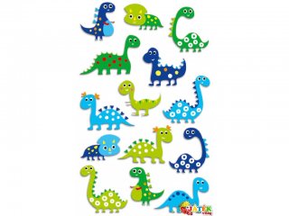 Cooky 3D matrica, Dinoszauroszok (Avenue Mandarine, kb. 20 db-os kreatív játék, 3-12 év)