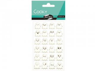 Cooky 3D matrica, Szellemek (Avenue Mandarine, CY039O, kb. 20 db-os kreatív játék, 3-12 év)