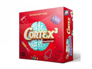Cortex 3, IQ kvíz party társasjáték (piros, 8-99 év)