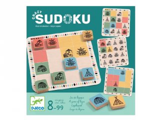 Crazy sudoku, Djeco egyszemélyes logikai játék - 8488 (8-99 év)