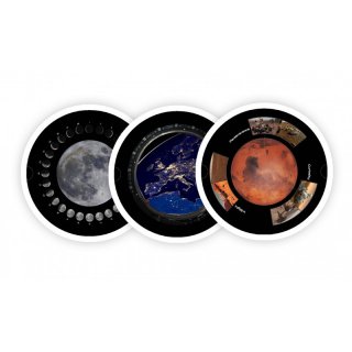 Cserélhető lemezek a HD planetárium vetítőhöz, Buki tudományos készlet