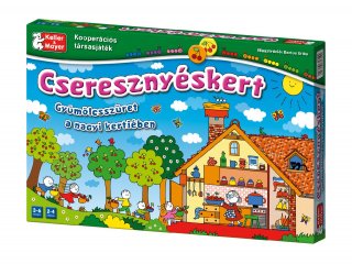 Cseresznyéskert társasjáték (Keller & Mayer, kooperatív társasjáték óvodásoknak, 4-8 év)