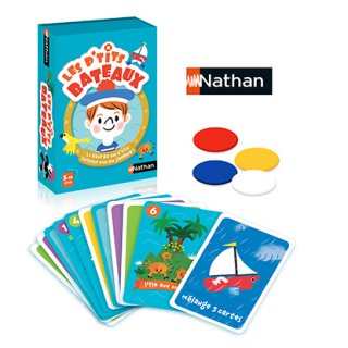 Csónakok futóversenye, Nathan kártyajáték gyerekeknek (5-10 év)