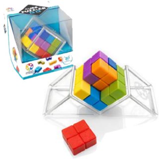 Cube Puzzler Go Smart Games logikai játék (80 feladvány, 8-99 év)