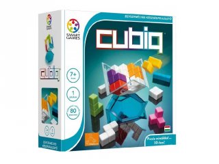 Cubiq, Smart Games egyszemélyes logikai játék 80 feladvánnyal (7-99 év)