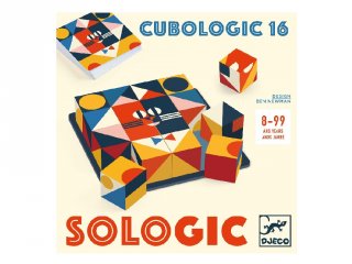 Cubologic 16 kockakirakó, Djeco logikai játék - 8576 (8-99 év)