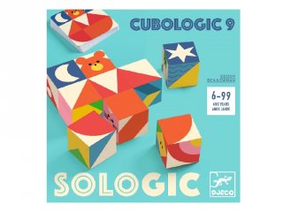 Cubologic 9 kockakirakó, Djeco logikai játék - 8581 (6-10 év)