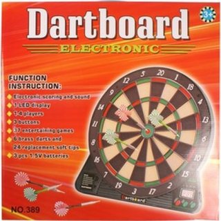 Darts tábla LED kijelzővel, ügyességi játék (10-99 év)