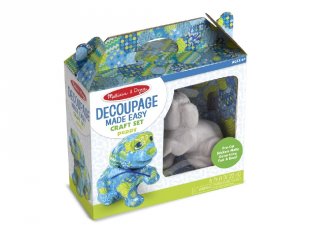 Dekupázs kezdőknek, Kutya (Melissa&Doug, 30102, kreatív játék, 5-10 év)