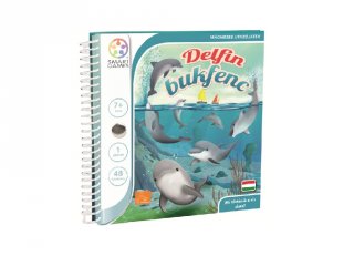 Delfin bukfenc, Smart Games egyszemélyes, mágneses logikai játék (7-99 év)