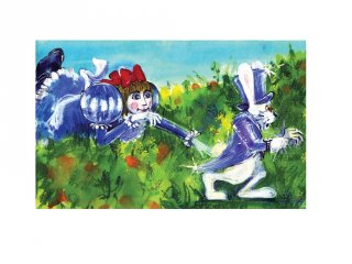 Diafilm, Alice csodaországban (Lewis Carroll)