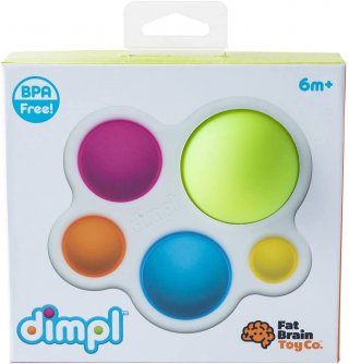 Dimpl, Figyelj az érzékeidre! pop it játék babáknak (FB, 6 hó-3 év)