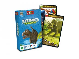Dino Challenge Blue, dinoszauruszos kártyajáték (7-14 év)