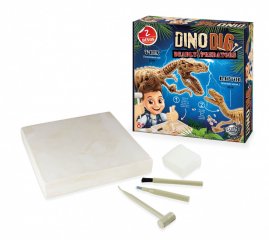 Dínó felfedező készlet, T-Rex és Velociraptor, Buki tudományos játék (8-14 év)