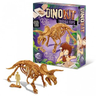 Dínó felfedező készlet, Triceratops , Buki tudományos játék (8-14 év)