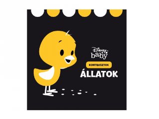 Disney Baby Kontrasztok, Állatok babakönyv (Manó könyvek)