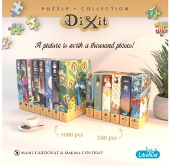 Dixit puzzle Harmónia, 500 db-os kirakó 1 db Dixit kártyával (8-99 év)