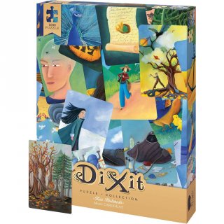 Dixit puzzle Kék hangulatok, 1000 db-os kirakó 1 db Dixit kártyával (14-99 év)