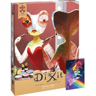 Dixit puzzle Két szín között, 1000 db-os kirakó 1 db Dixit kártyával (14-99 év)