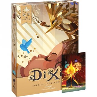 Dixit puzzle Szökésben, 500 db-os kirakó 1 db Dixit kártyával (8-99 év)