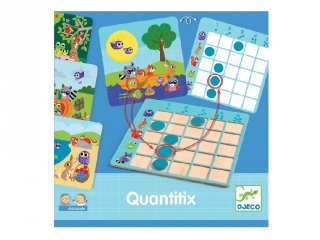 Djeco Eduludo Quantitix, matematikai logikai játék (8358, 4-6 év)