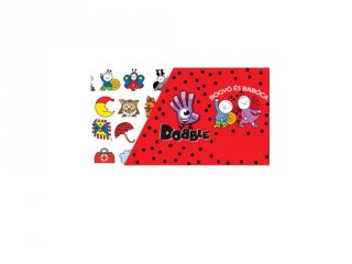 Dobble Bogyó és Babóca, Asmodee, megfigyelős gyorsasági kártyajáték (4-7 év)