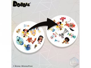 Dobble Disney 100. évfordulós kiadás, Asmodee megfigyelős gyorsasági kártyajáték (6-12 év)