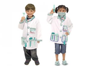 Doktor jelmez gyerekeknek (Melissa&Doug, 4839, orvosos szerepjáték, 3-6 év)