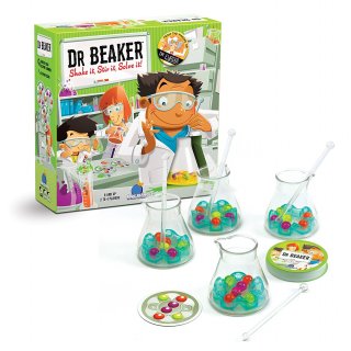 Dr. Beaker, logikai társasjáték (BO, családi társasjáték, 8-99 év)