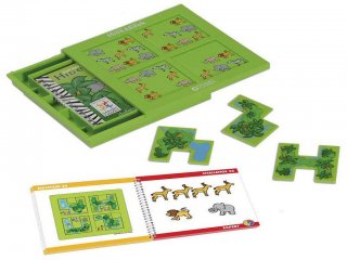 Dzsungelrejtő, Hide & Seek Safari (Smart Games, egyszemélyes logikai játék, 6-99 év)