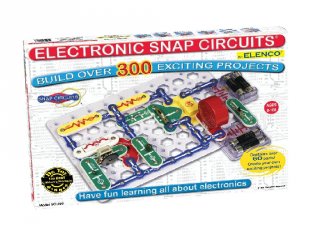 Elektromos kísérletező készlet (sc-300, tudományos játék, 8-99 év)
