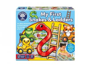 Első kígyók és létrák játékom, családi társasjáték (OR, 3-6 év)