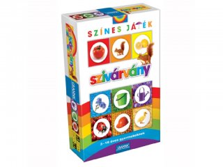 Érzékek sorozat, Szivárvány: játék a színekkel (Granna, színes memóriajáték, 3-10 év)