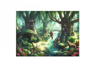 Exit puzzle Kids Varázslatos erdő, 368 db-os nyomozós kirakó (9-12 év)