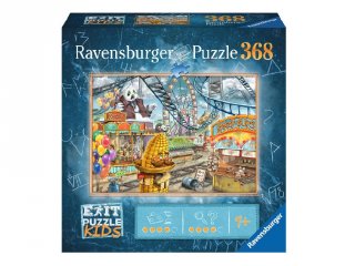 Exit puzzle Kids Vidámpark, 368 db-os nyomozós kirakó (9-12 év)
