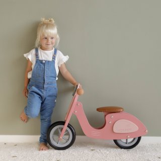 Fa scooter pink, Little Dutch mozgásfejlesztő játék (7003, 2-5 év)