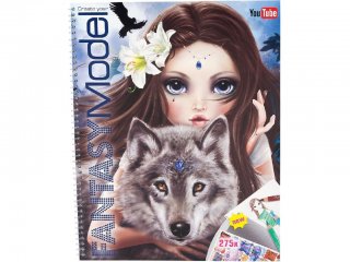 Fantasy ruhatervező (TM, matricás tervező játék lányoknak, 8-12 év)