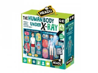 Fedezd fel az emberi testet, 84 db-os puzzle (Headu, 5-10 év)