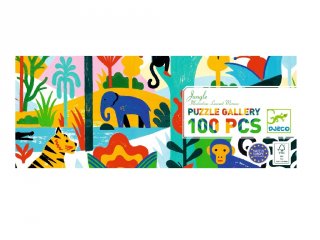 Festmény puzzle Dzsungel, Djeco 100 db-os kirakó - 7619 (5-12 év)