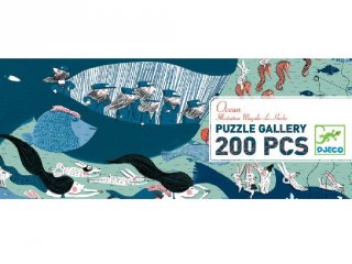 Festmény puzzle, Óceán (Djeco, 7603, 200 db-os kirakó, 6-14 év)