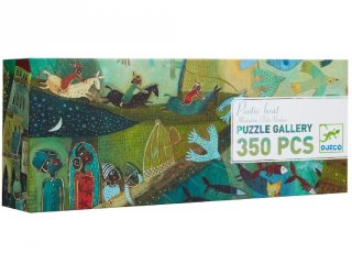 Festmény Puzzle, Varázslatos hajó (Djeco, 7614, 350 db-os kirakó, 7-99 év)