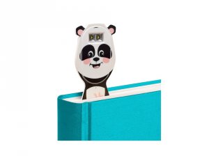 Flexilight újratölthető hajlítható olvasólámpa és könyvjelző, Panda