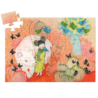 Formadobozos puzzle Kokeishi, Djeco 36 db-os kirakó - 7236 (3-5 év)
